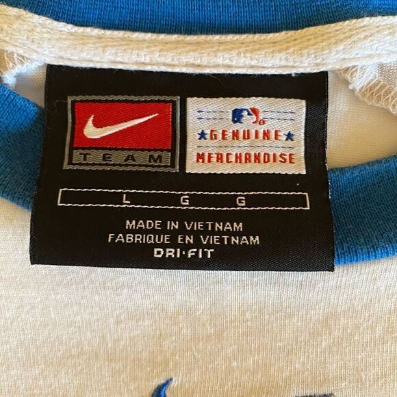 Nike Men’s Dri-Fit Center Swoosh MLB Chicago Cubs Baseball Style Tee Size Large - Picture 8 of 8